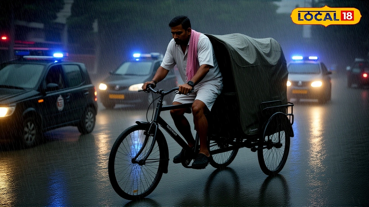 साइक्लोन मोंथा के बाद उत्तर प्रदेश में भारी बारिश की चेतावनी, मिर्जापुर और वाराणसी में तूफानी हालात